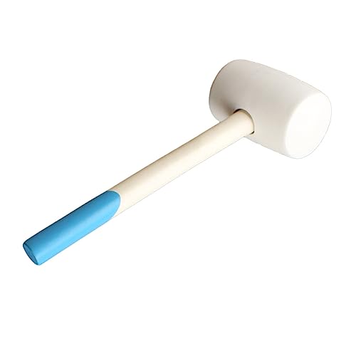 LIFKOME Carpenter Hammer Wooden Handle Rubber Mallet Tile Installation Tool 24oz Hammer