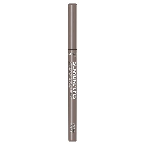 Rimmel London Scandal'eyes Exaggerate Eye Definer, Delineador de ojos automático, Tono 6 Taupe