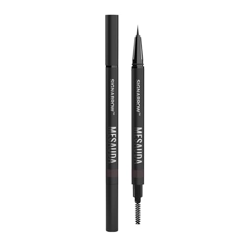 Mesauda Signabrow 104 Dark - Penna Sopracciglia Con Punta In Fibra Di Nylon