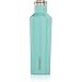 Corkcicle Canteen - Water Bottle and Thermos - Keeps Beverages Cold for Over 25, Hot for Over 12 Hours - Triple Insulated with Shatterproof Stainless Steel Construction - Turquoise - 16 oz.