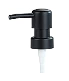 Universalmente adecuado: La práctica cabeza de repuesto es adecuada para todos los dispensadores de jabón con rosca de 28 mm de diámetro y se adapta especialmente bien a los modelos de dispensadores de jabón de WENKO
