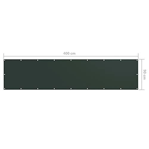 Protection vent et rayons UV auvent pour balcon occultant - 6