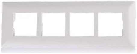 Livia Plastic 8 Module Grid and 8 Module Cover Frame