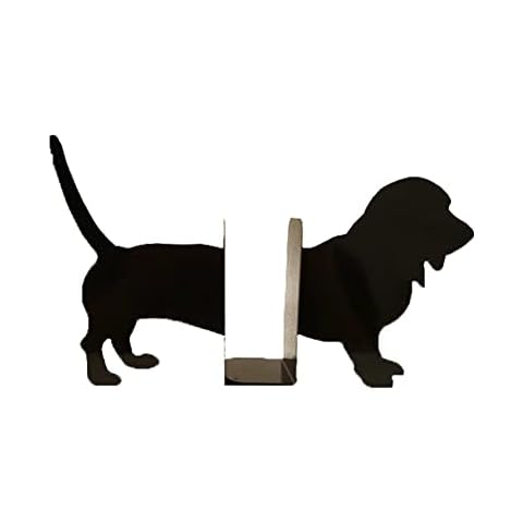 Alplast - Sujetalibros de Metal Perro Negro Cover