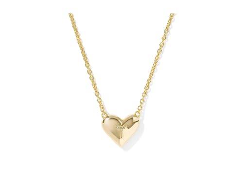 Kendra Scott Womens Heart Letter T Short Pendant Necklace Gold Ivory Mother Of Pearl One Size One Size2