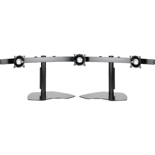 Chief Mfg. Widescreen Monitor Triple Horizontal Table Stand - Black