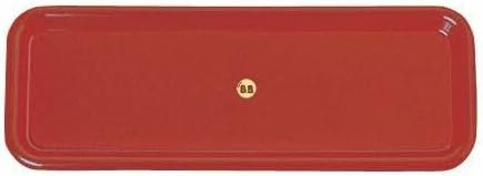 （まとめ買い）エンテック B・B調味料入れシリーズ 調味料長角トレー B-5411 レッド 【&times;10】