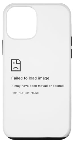Failed to Load Image ? Programmer Funny PC Error Graphic �X�}�z�P�[�X iPhone 12 mini �p