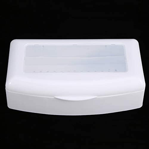 Scatola di disinfezione per unghie in plastica Scatola - sterilizzatore UV Box, Strumenti per unghie in plastica, dadi e sterilizzazione contenitore Scatola attrezzi per manicure for Salon