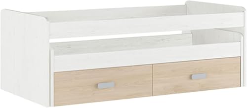 Camas Nido Compactas Blancas Marca SHIITO
