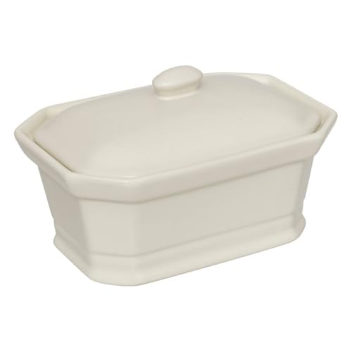 5five - terrine à foie gras en céramique blanc