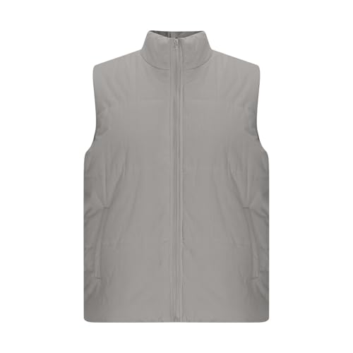 Oplxuo Women's Puffer Vest Lightweight Stand Collar Full Zip Puffy Vests Sleeveless Quilted Padded Outerwear with Pockets3