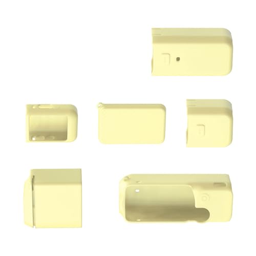 Silicone Protective Case Cover for Pocket 3 Action Camera Protector Housing Skin Sleeve Camera Bumper Soft Cover Camera Lens Pro