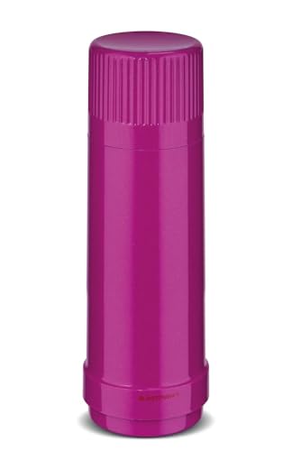 ROTPUNKT Termo premium 40 MAX I termo I Botella isotérmica I Jarra isotérmica I Sin sustancias nocivas I Comida para bebés I Botella térmica I Inserto de cristal – 24 horas caliente (rosa brillante)