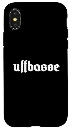 UFFBASSE - Aufpassen badisch pfalzisch - Pfalz �X�}�z�P�[�X iPhone X/XS �p