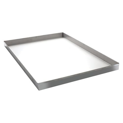 Bac de récupération de condensats climatiseur central en acier inoxydable 31,5" pour fenêtre