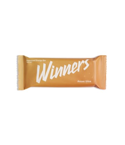 Winners Sports Nutrition Energy Bars, Anzac Slice Flavor (12 Pack)