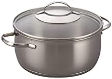 Kelomat, 1804-317, Bratentopf, Durchmesser 16cm, Inhalt 1,5 Liter, mit Deckel, TORRANO, Edelstahl, Kochtopf