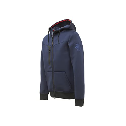 U-Power Tasty, Felpa, Giacca Con Cappuccio, Con Zip Intera, Multitasche, Polsini A Costine, Girovita, Pile Con Zip Intera, Per Agricoltori, Camionisti, Carpentieri (Deep Blue_Xl) - 2