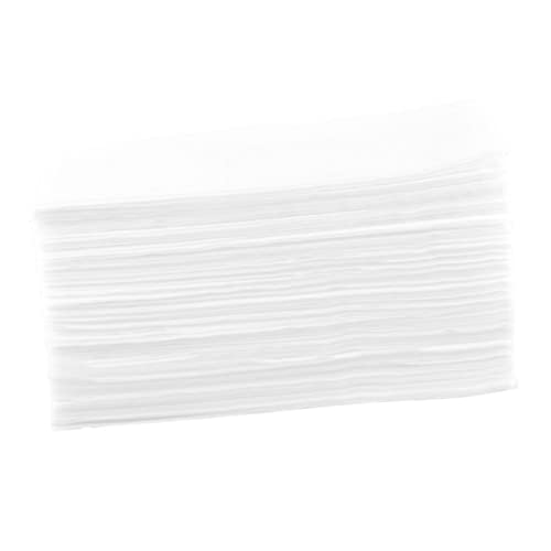 KESYOO 100個 使い捨てフットパッド バスルームフロアタオル バスフロアタオル スパヘアタオル バスタオル 紙ナプキンのようなリネン スパタオル バスルームフロアマット 白い 不織布