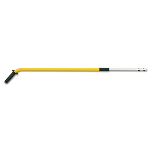 Rubbermaid Commercial Products Hygen Quick-Connect Short Extension Handle, 48-Inch To 72-Inch, Yellow, Cleaning Tools For Floors/Walls/Ceilings/Windows In Homes/Business #TOP2