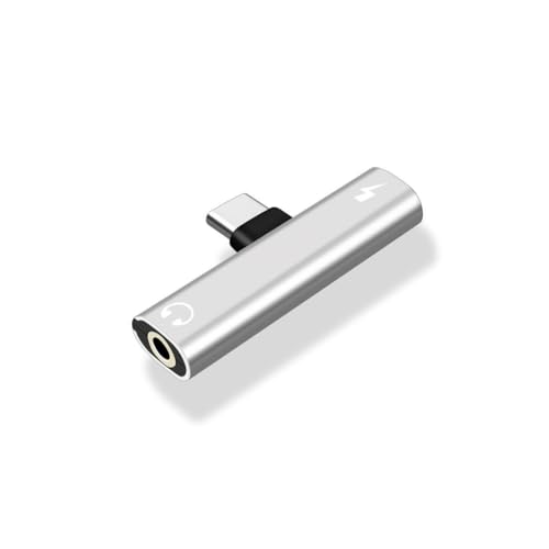 Type C Cz ϊA_v^ 2in1 T^ yȂ[dł USB-C to 3.5mm I[fBIϊA_v^[ HiFi PD}[d DAC ʘb/ʒ/yΉ USB C to 3.5mm   A _ v ^ [