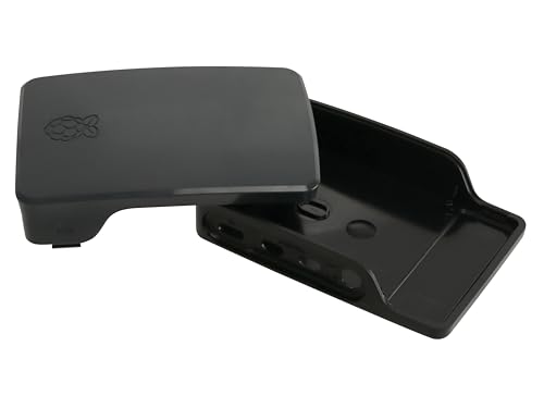 Raspberry Pi 4 Gehäuse in Schwarz/Grau für Raspberry Pi 4 B