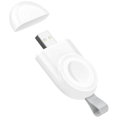 [Apple MFi Certified] Apple Watch Magnetic Fast Charger, Stuffcool iWatch Charger Smartwatch Charger USB Wireless Charger Fast Charging Adapter for Apple Watch Ultra 2/1 Series 10 9 8 7 6 5 4 3 2 1 SE