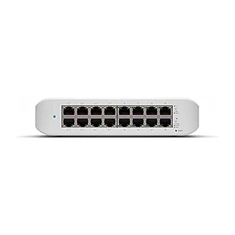 Ubiquiti UniFi Switch Lite 16 Port Gigabit Managed Switch with 8 POE+ Ports Cover