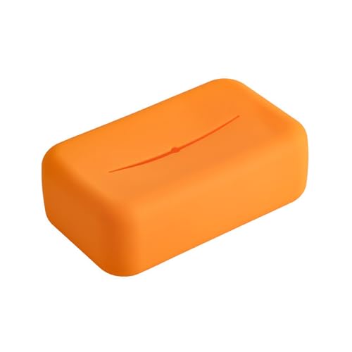 エレガントなソフトシリコーンティッシュディスペンサーペーパータオルコンテナプルーフナプキンホルダーリビングルームの装飾ホームティッシュ収納