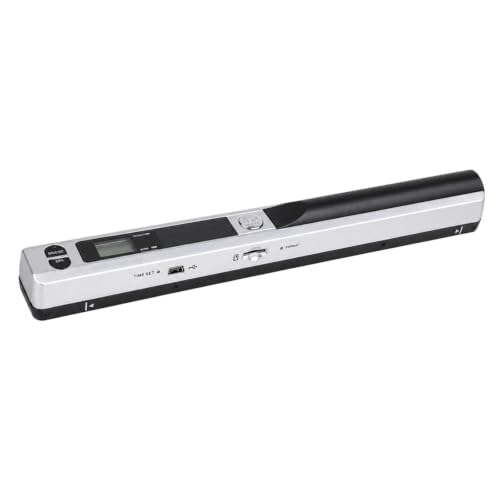 Escáner de documentos portátil ideal para tu oficina móvil y viajes de negocios con pantalla LCD