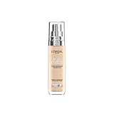 L'Oréal Paris Foundation for Face, Skincare Infused with Hyaluronic Acid, True Match Hydrating Liquid Foundation for All Skin Tones, SPF 16, 2N Vanilla,30 ml