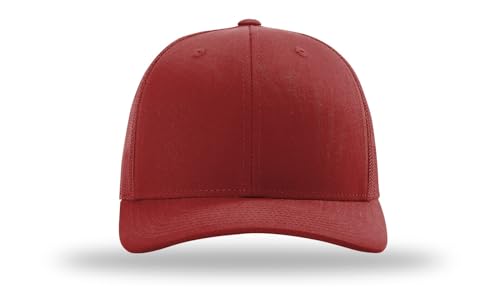Image of Richardson 112 Trucker Hat - Premium Adjustable Snapback Hat - Structured Six Panel Richardson Blank Caps