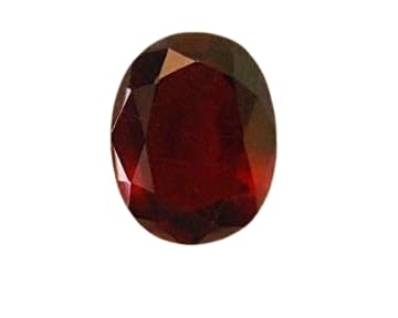 Piedra gomed hesonita marrón de 6,55 quilates para joyería fina