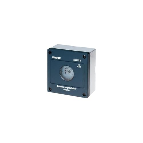 Eberle 0565 08 140 020   Interruptor crepuscular (230 V, 1 puerto), color azul oscuro