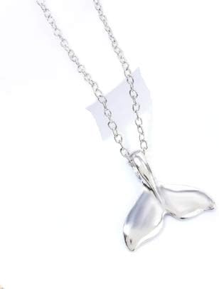 CrownOfRibbons Mermaid Tail Necklace, Womens Jewellery, Surfing Gift for Her, Silver - Image 5