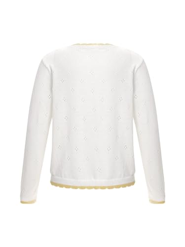 Flower Girls Knitted Cardigan Sweater Long Sleeve Bolero Shrug Sweater Jacket Coat Knitwear Dress Cover Up2