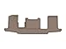 WeatherTech Custom Fit FloorLiners for Infiniti QX60-3rd Row (4516983), Tan
