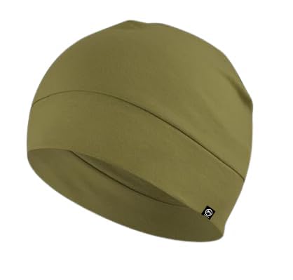 Cotton Skull Caps for Men Women, Lightweight Beanie Sleep Hats Breathable Helmet Liner