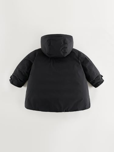 marc & janie Girls French Ultralight Long Hooded Down Coat Loose A-Line Jacket Warm Outerwear 2416004