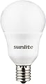 Sunlite 80335 LED A15 Light Bulb, 6 Watts (40W Equivalent), Intermediate Base (E17), 480 Lumens, Dimmable, Frosted Finish, ETL Listed, for Ceiling Fan Use, 1 Count, 2700K Soft White