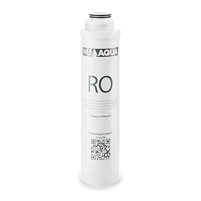 NU Aqua Countertop Reverse Osmosis System Replacement Water Filter - RO Membrane - Filtration Pack