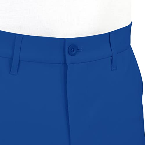 Bakery Men's Golf Pants Stretch Lightweight Straight Relaxed Fit Flat Front, Royal Blue, 36W X 32L #TOP4