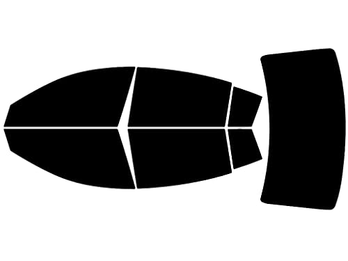 Rvinyl Window Tint Kit Compatible with Nissan Maxima 2004-2008 - Complete Precut Kit - 5%