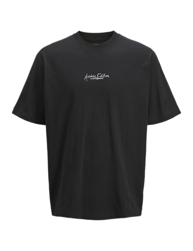 JACK & JONES Jcochrome Silver Print Tee Ss Crew Neck