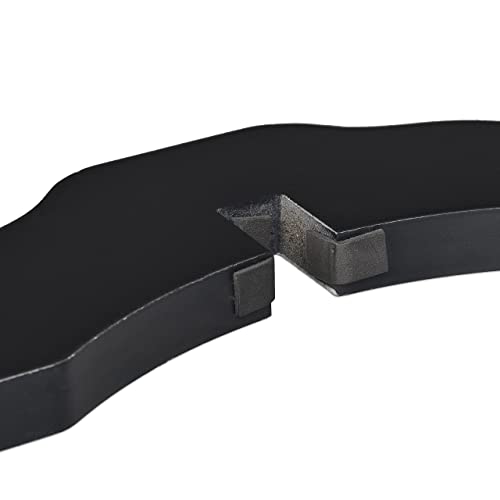 Relaxdays Absperrgitter, HxB: 92 x 206,5 cm, 4 Panel, faltbar, mit Füßen, verstellbares Hunde Schutzgitter, MDF, schwarz