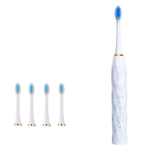 Couple Electric Toothbrush Rechargeable Adult and Children Soft Hair Brush Home Portable Toothbrush(D)
