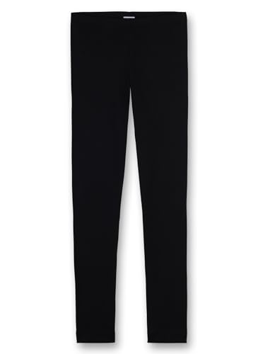 Sanetta Jungen Pants Long Schlafanzughose, Schwarz (Super Black 10015), 176...