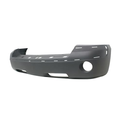 Image of FitParts Compatible with Dodge Dakota 2005-2007 Front Bumper Cover | Textured, With Fog Light Holes, Without Tow Hook Hole, OEM 1GE95CD7AA, CH1000894