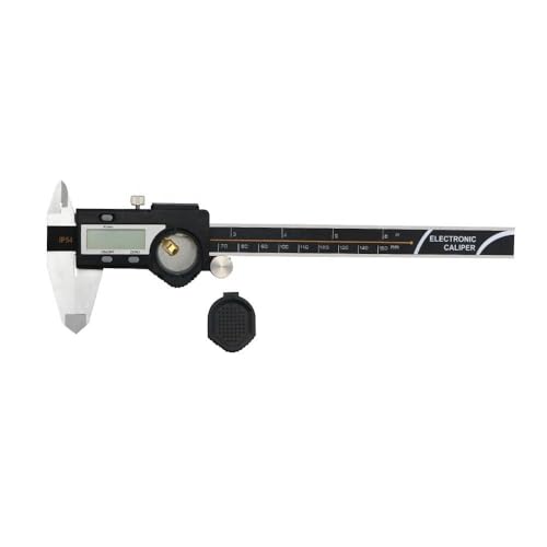 Image of Digital Vernier Caliper 150mm /6 Inch, Stainless Steel Electronic Caliper with LCD Display, 0.01mm Accuracy, Inch /MM Conversion, Precision Measuring Tool for DIY, Woodworking & Engineering